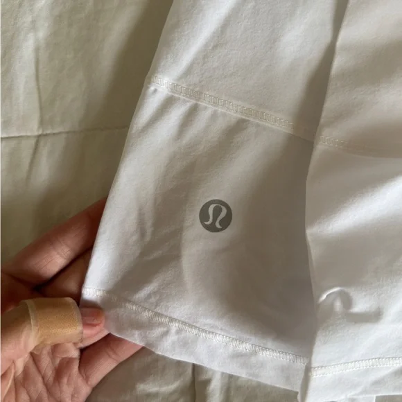 White Athletic Skirt Pace Rival Mid-Rise Skirt Size 4 - Picture 8 of 13